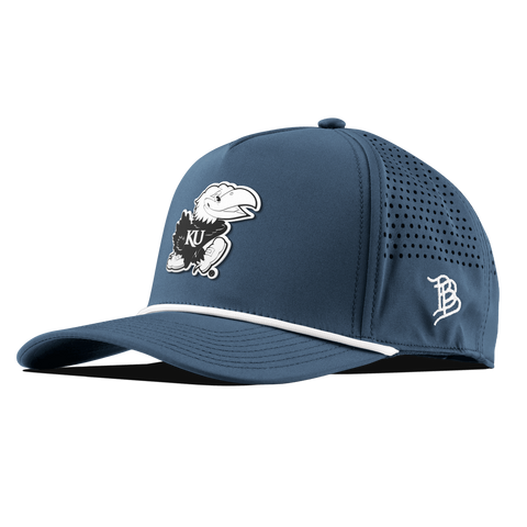 University of Kansas "Vintage Jayhawk" Curved 5 Panel Rope Orion