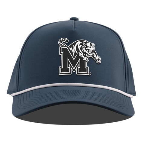 University of Memphis "Vintage Memphis Team Logo" Curved 5 Panel Rope Orion