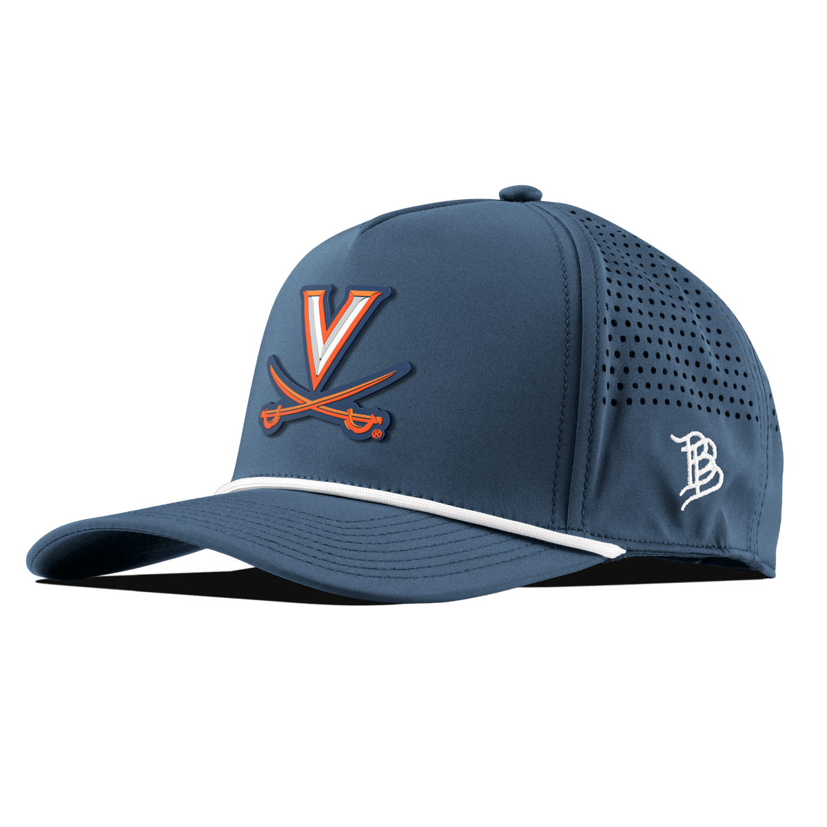 University of Virginia "Virginia Team Logo" Curved 5 Panel Rope Orion