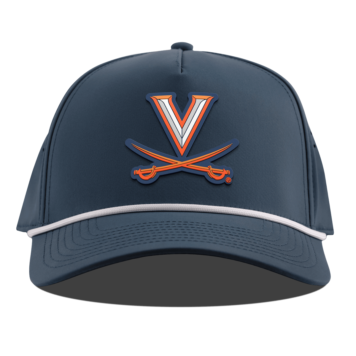 University of Virginia "Virginia Team Logo" Curved 5 Panel Rope Orion