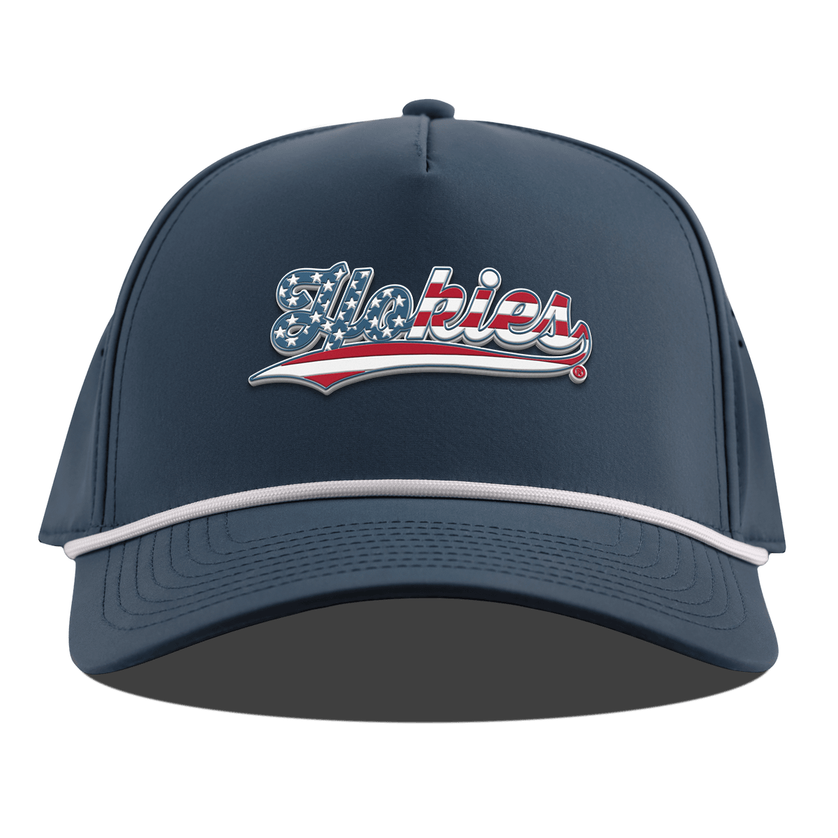 Virginia Tech University "Hokies Stars & Stripes" Curved 5 Panel Rope Orion