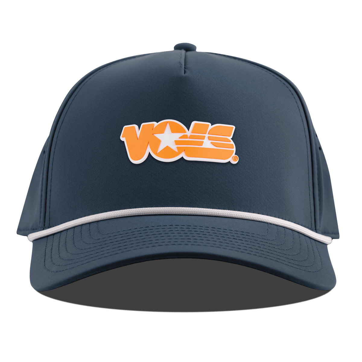 University of Tennessee "Tennessee Vols Block" Curved 5 Panel Rope Orion