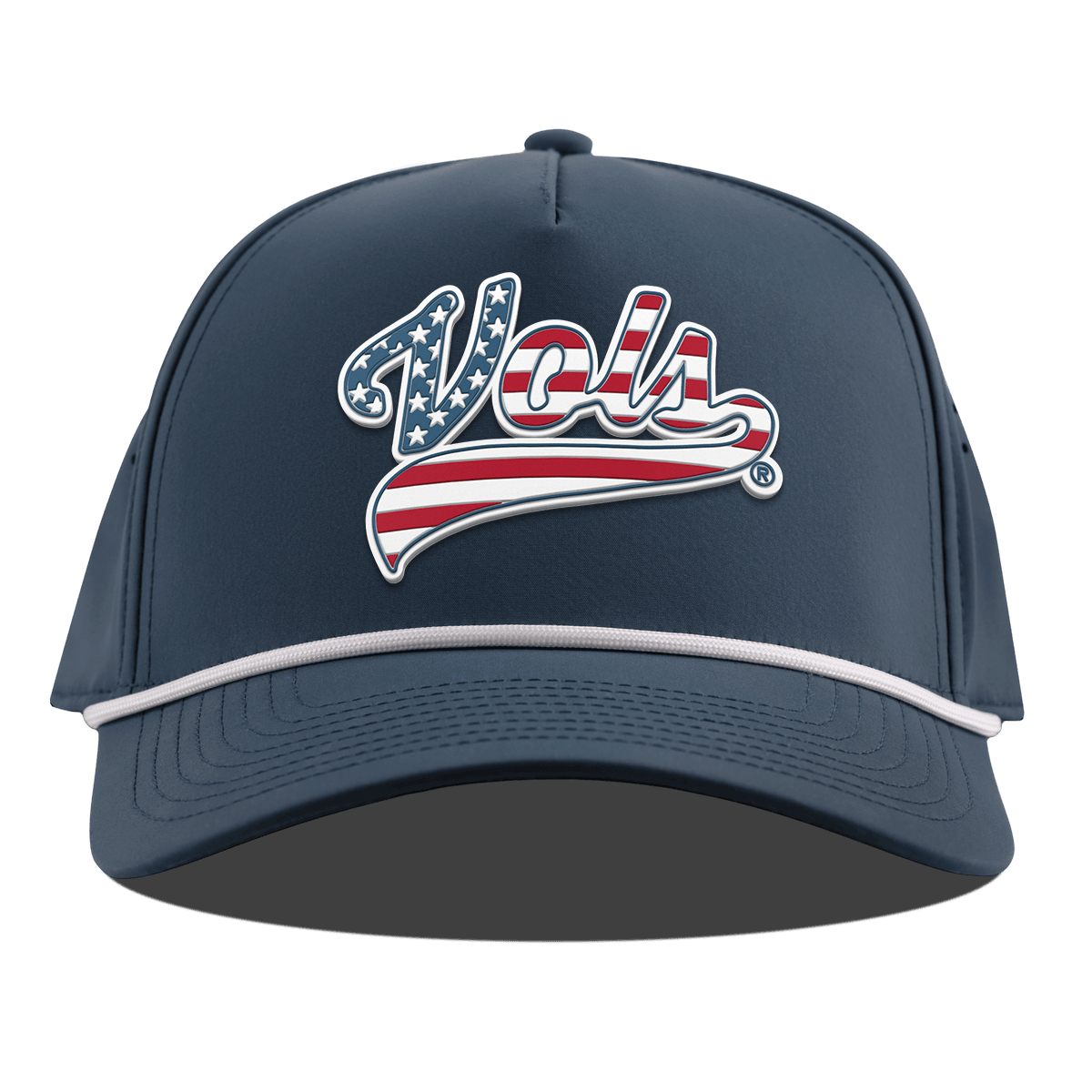University of Tennessee "Vols Stars & Stripes" Curved 5 Panel Rope Orion