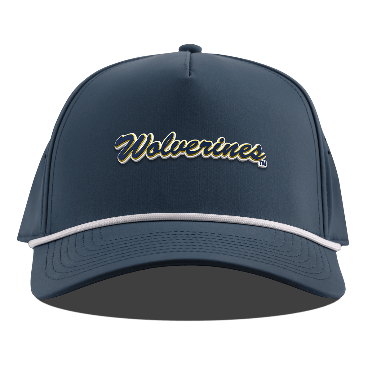 University of Michigan "Wolverines Script" Curved 5 Panel Rope Orion