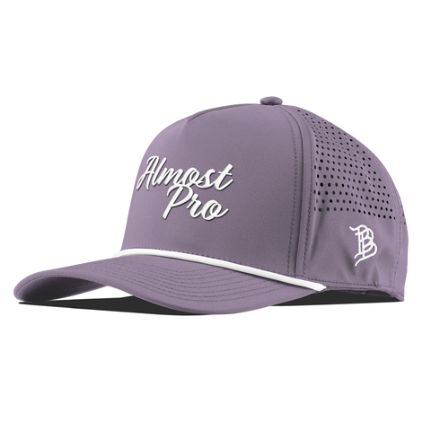 Hailey Ostrom "Almost Pro" Curved 5 Panel Rope Purple