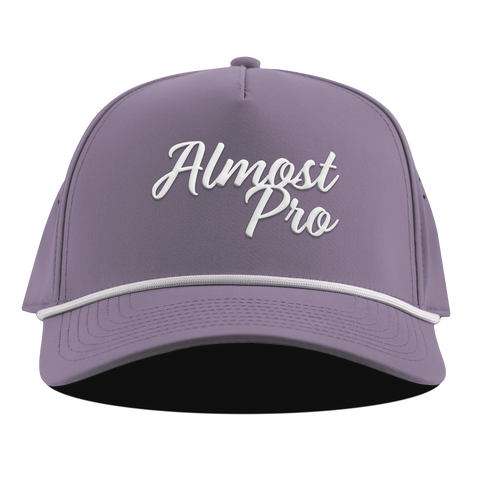 Hailey Ostrom "Almost Pro" Curved 5 Panel Rope Purple