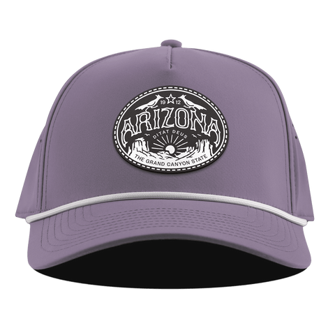 Arizona Traveler Curved 5 Panel Rope Purple