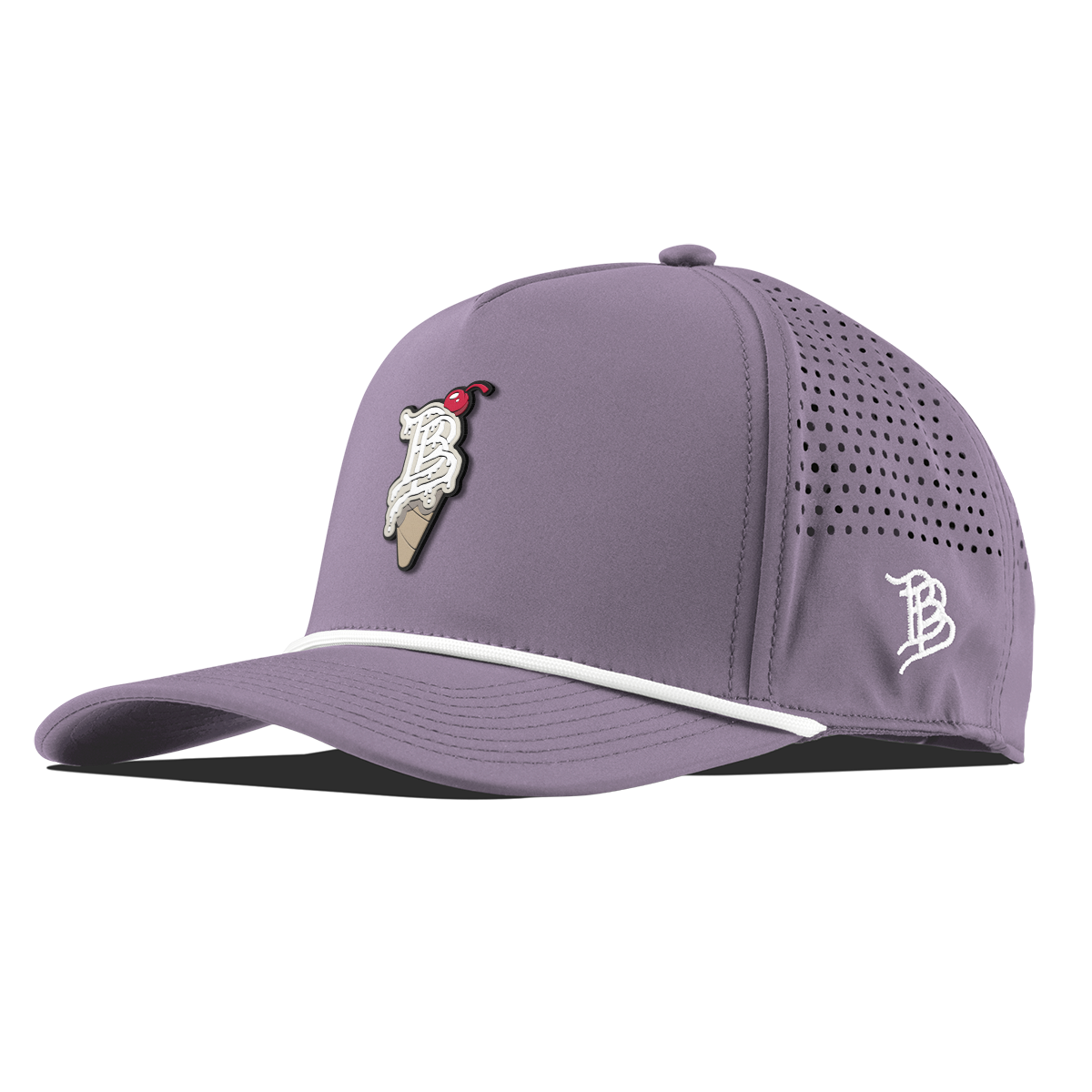 BB Drip Cone Curved 5 Panel Rope Purple