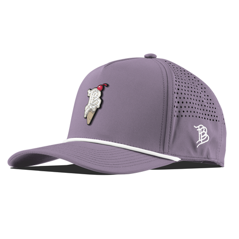 BB Drip Cone Curved 5 Panel Rope Purple