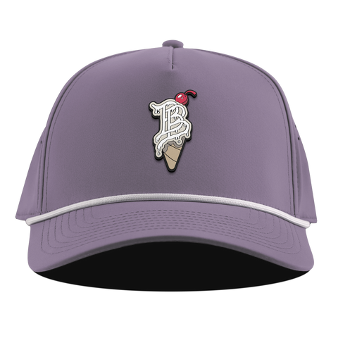 BB Drip Cone Curved 5 Panel Rope Purple