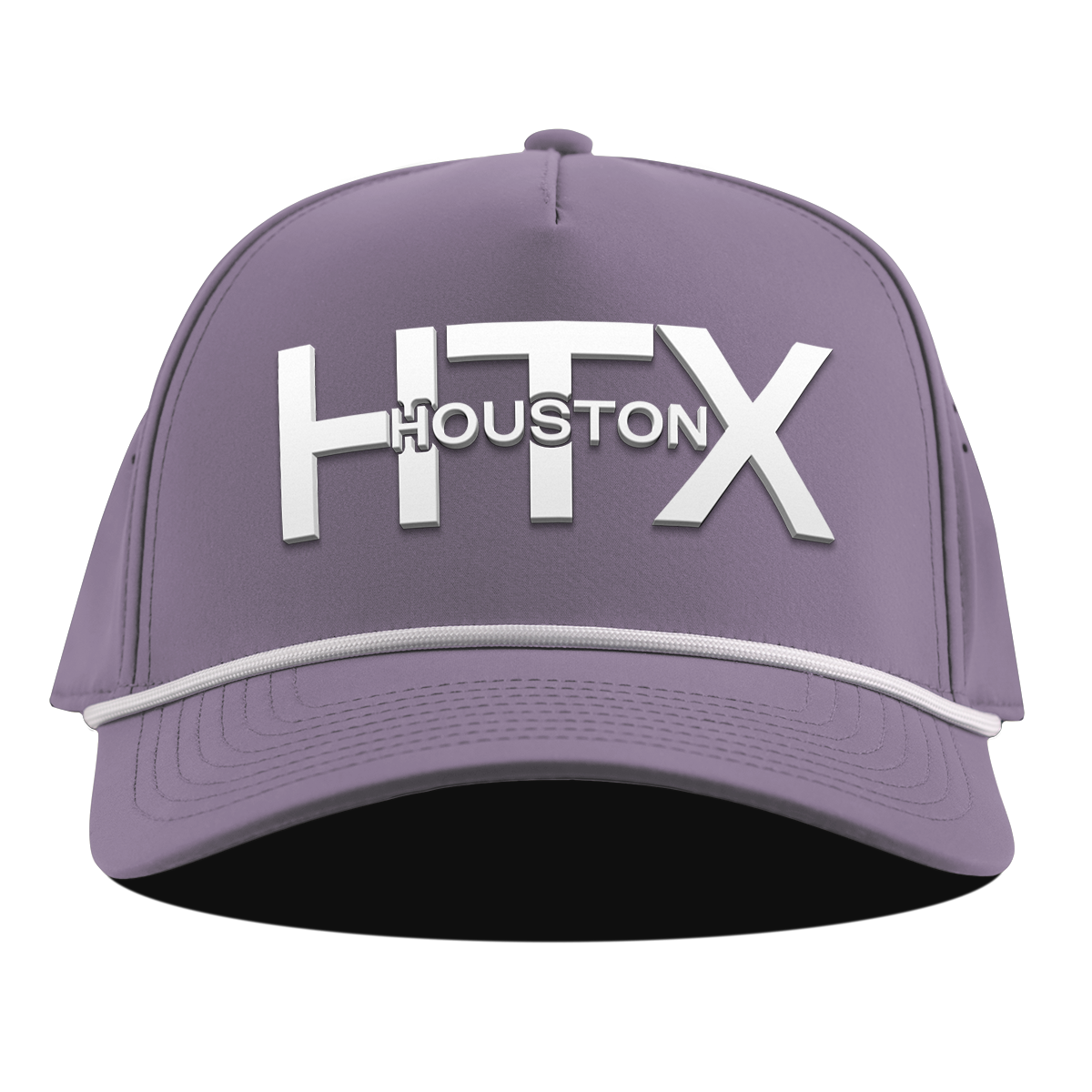 City Block Houston (HTX) Curved 5 Panel Rope Purple