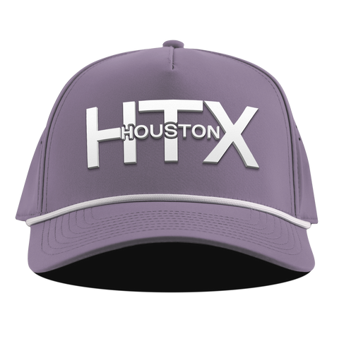 City Block Houston (HTX) Curved 5 Panel Rope Purple