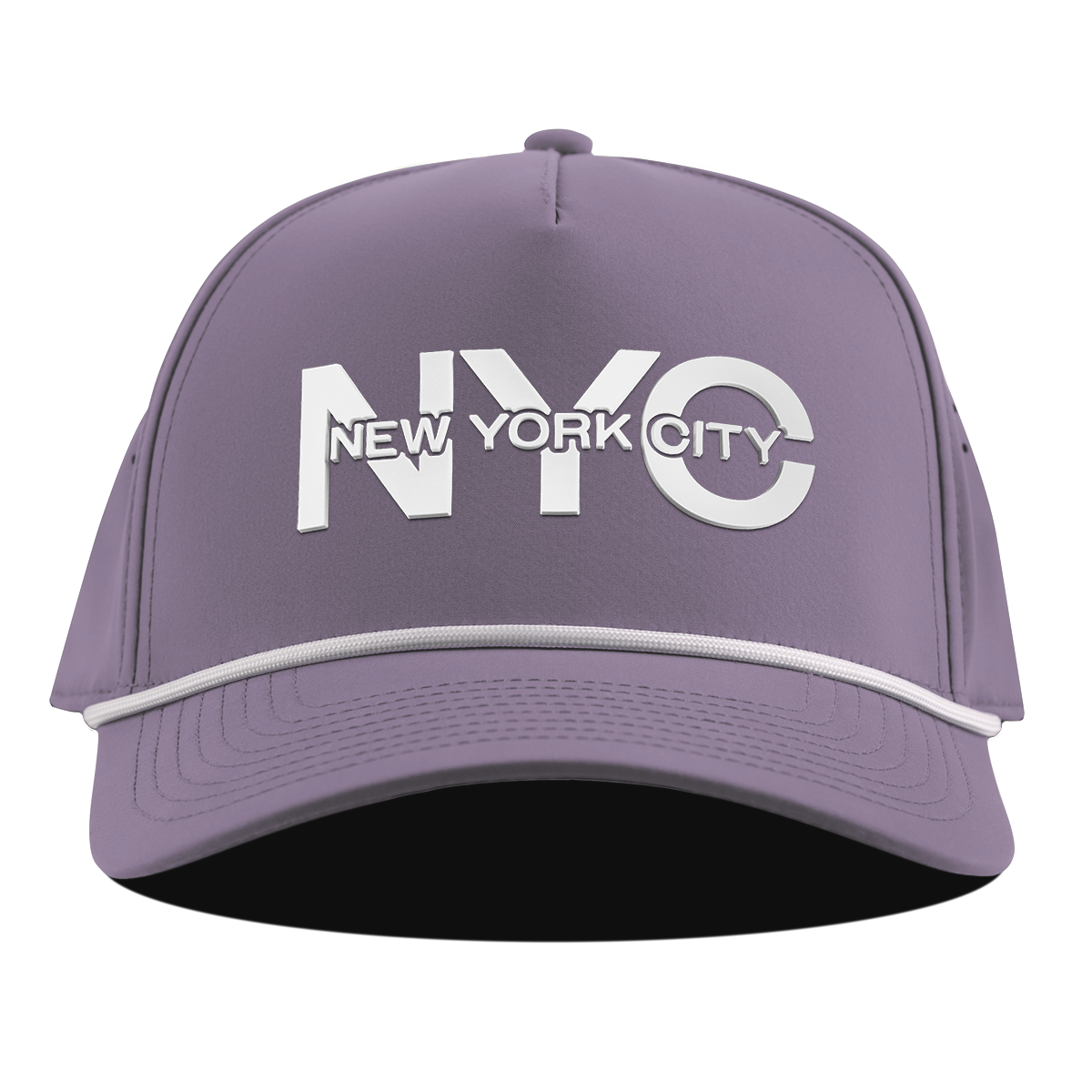 City Block New York Curved 5 Panel Rope Purple