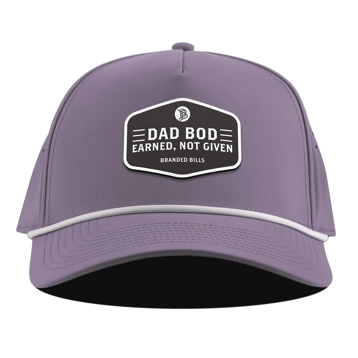 Dad Bod Curved 5 Panel Rope Purple