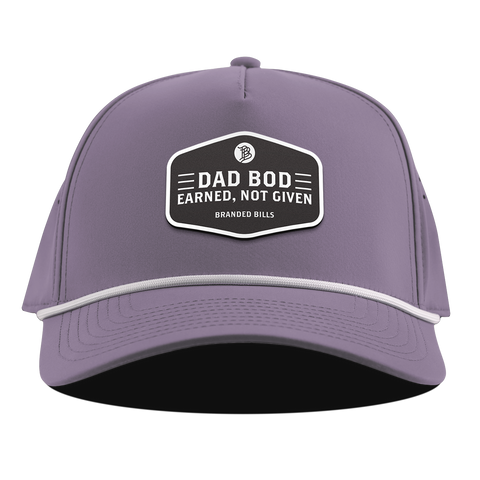 Dad Bod Curved 5 Panel Rope Purple