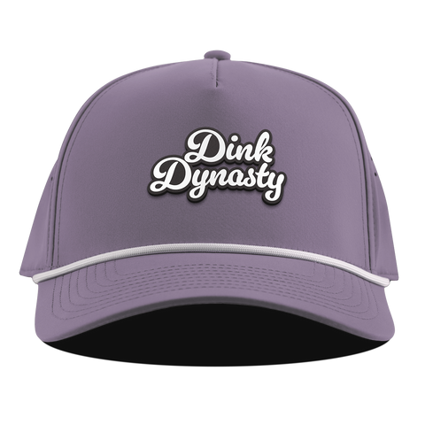 Dink Dynasty Script Curved 5 Panel Rope Purple