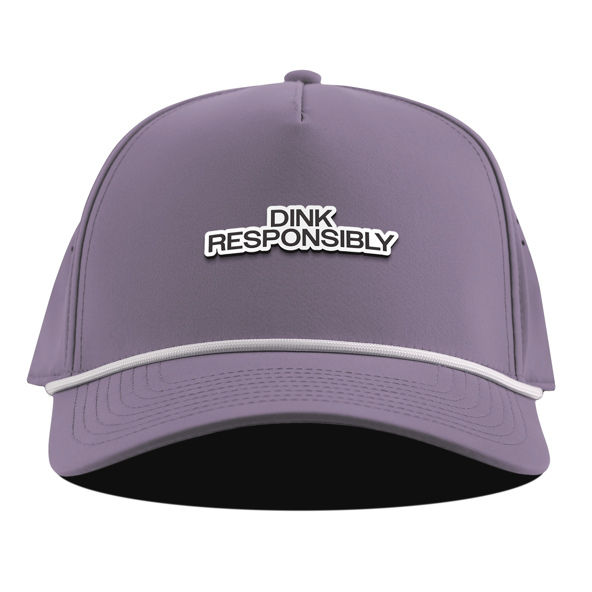 Dink Responsibly Curved 5 Panel Rope Purple