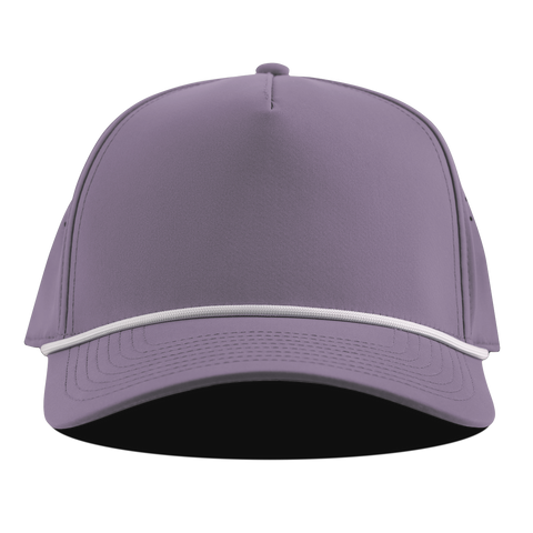 Bare Curved 5 Panel Rope Purple Front