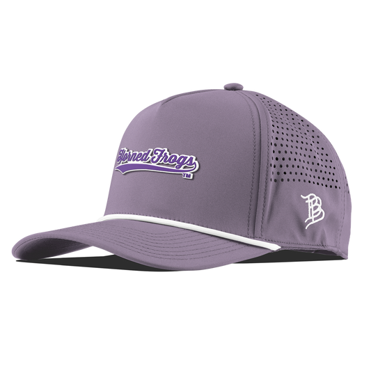 Texas Christian University "TCU Horned Frogs Scripts" Curved 5 Panel Rope Purple