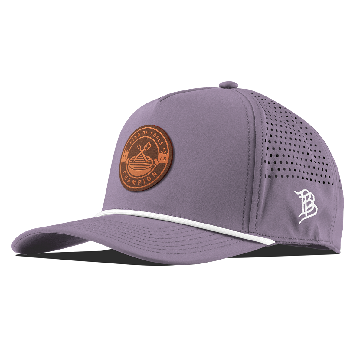 King of Coals Curved 5 Panel Rope Purple