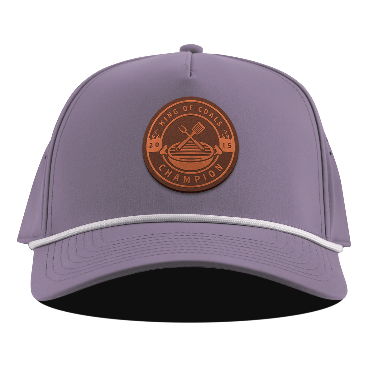 King of Coals Curved 5 Panel Rope Purple