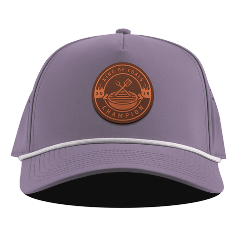 King of Coals Curved 5 Panel Rope Purple