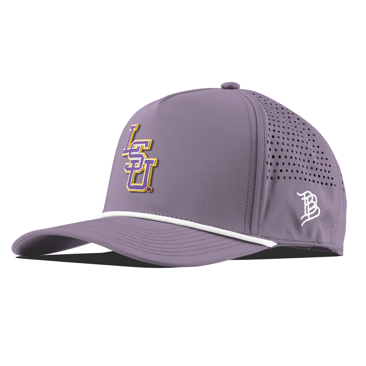 Louisiana State University "LSU Baseball" Curved 5 Panel Rope 