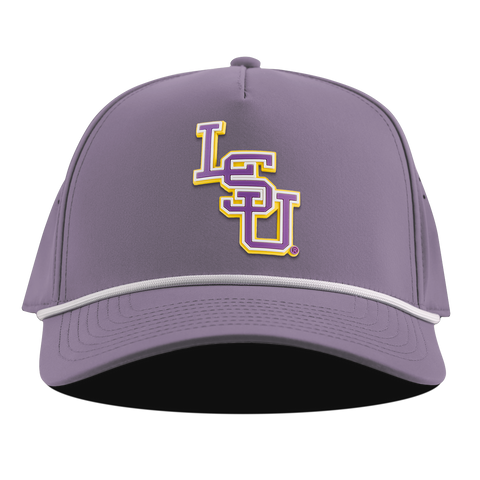 Louisiana State University "LSU Baseball" Curved 5 Panel Rope Purple