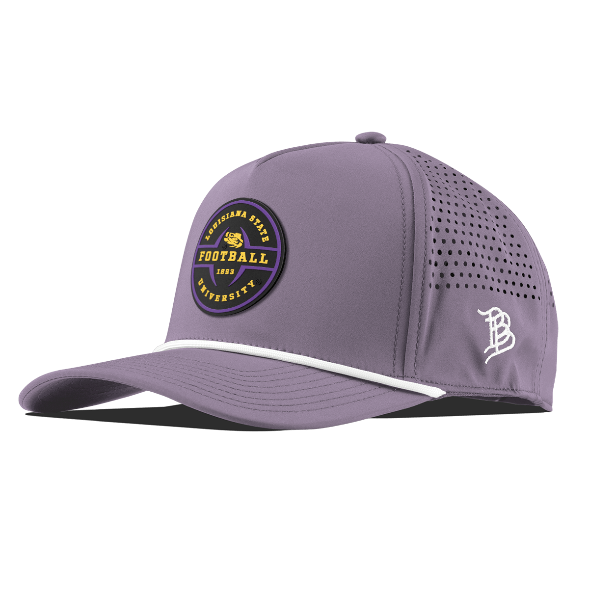 Louisiana State University "LSU Football Legacy" Curved 5 Panel Rope Purple