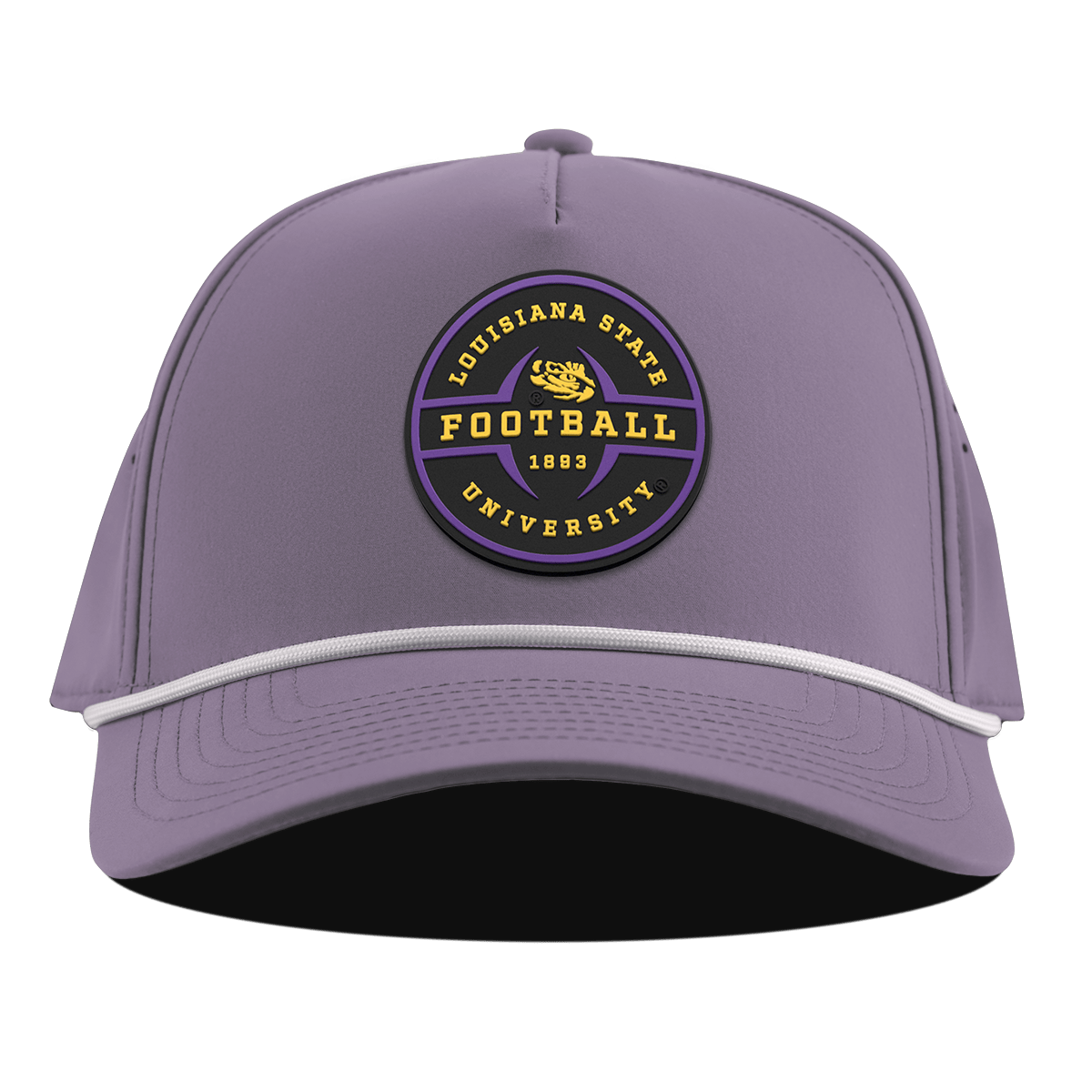 Louisiana State University "LSU Football Legacy" Curved 5 Panel Rope Purple