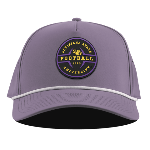 Louisiana State University "LSU Football Legacy" Curved 5 Panel Rope Purple