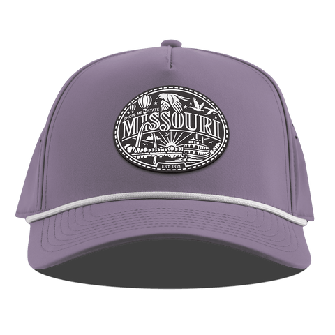 Missouri Traveler Curved 5 Panel Rope Purple