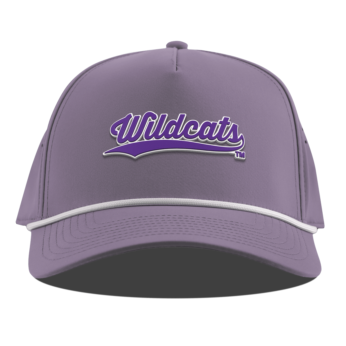 Northwestern University "Northwestern Wildcats Script" Curved 5 Panel Rope Purple