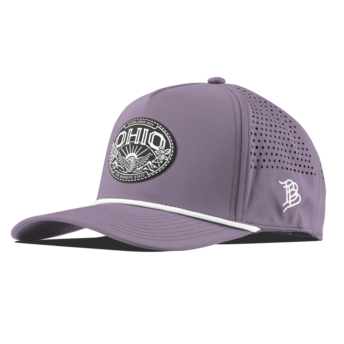 Ohio Traveler Curved 5 Panel Rope Purple