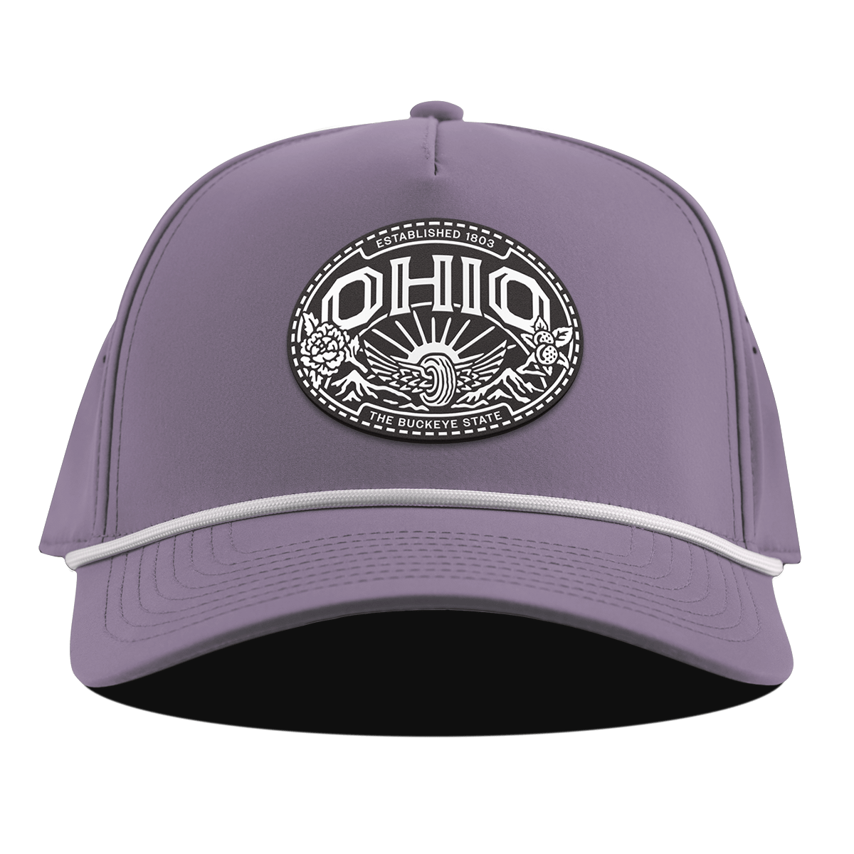 Ohio Traveler Curved 5 Panel Rope Purple