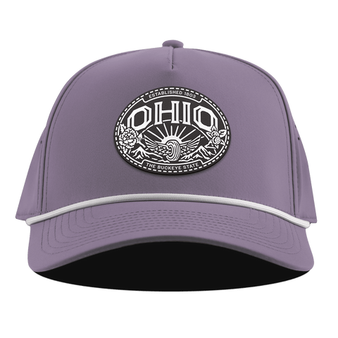 Ohio Traveler Curved 5 Panel Rope Purple