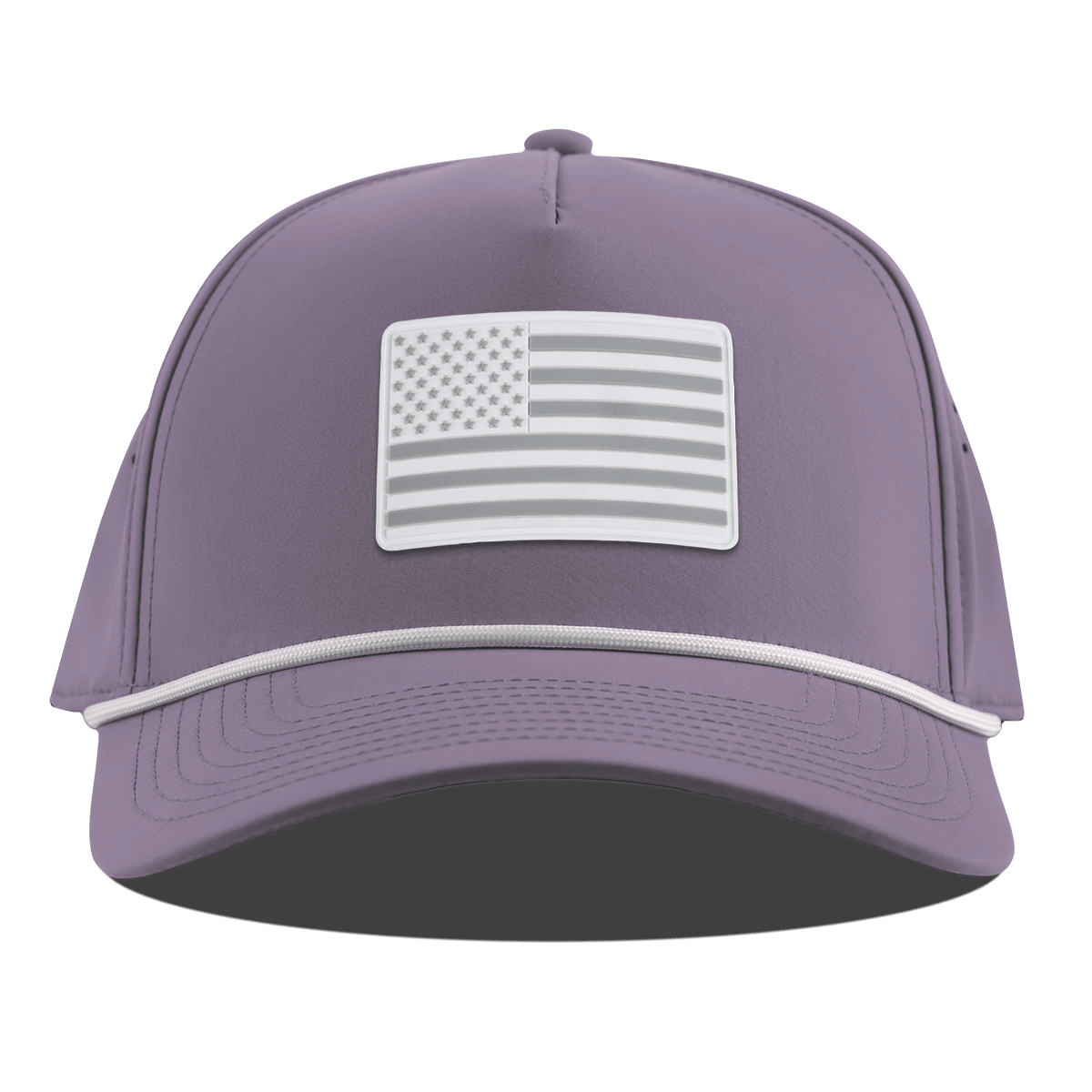 Pearl Old Glory Curved 5 Panel Rope Purple