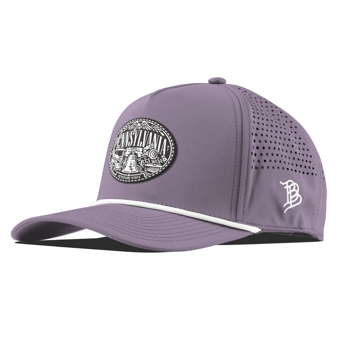 Pennsylvania Traveler Curved 5 Panel Rope Purple
