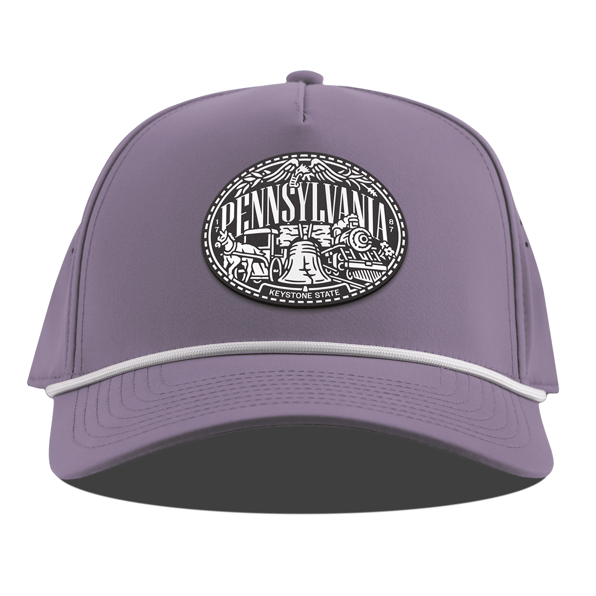 Pennsylvania Traveler Curved 5 Panel Rope Purple