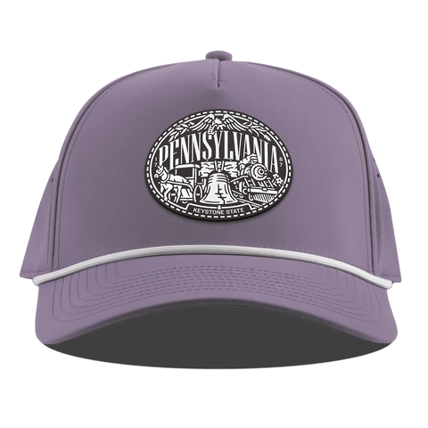 Pennsylvania Traveler Curved 5 Panel Rope Purple