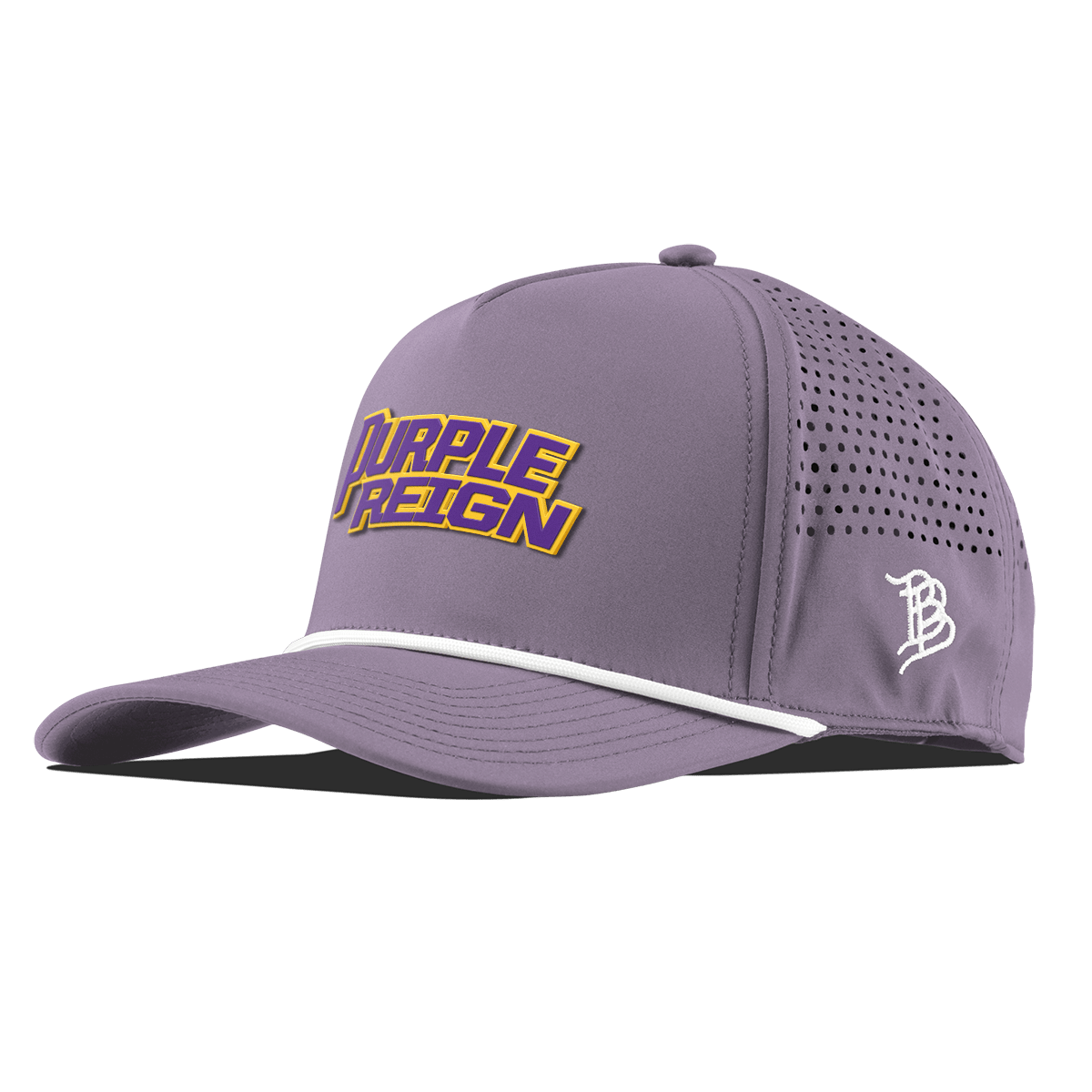 Louisiana State University "P Reign" Curved 5 Panel Rope Purple
