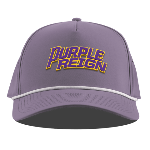 Louisiana State University "P Reign" Curved 5 Panel Rope Purple