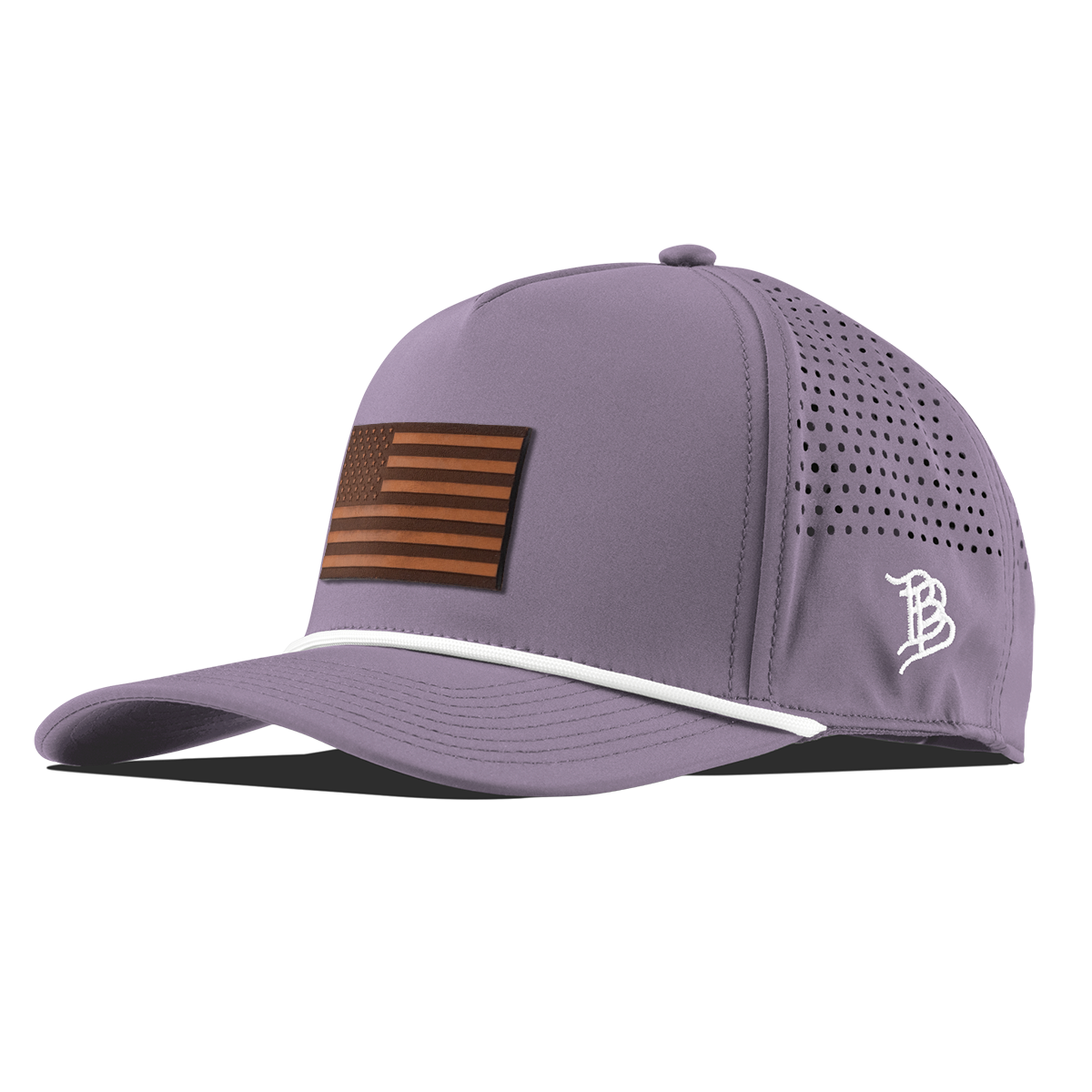Old Glory Curved 5 Panel Rope Purple
