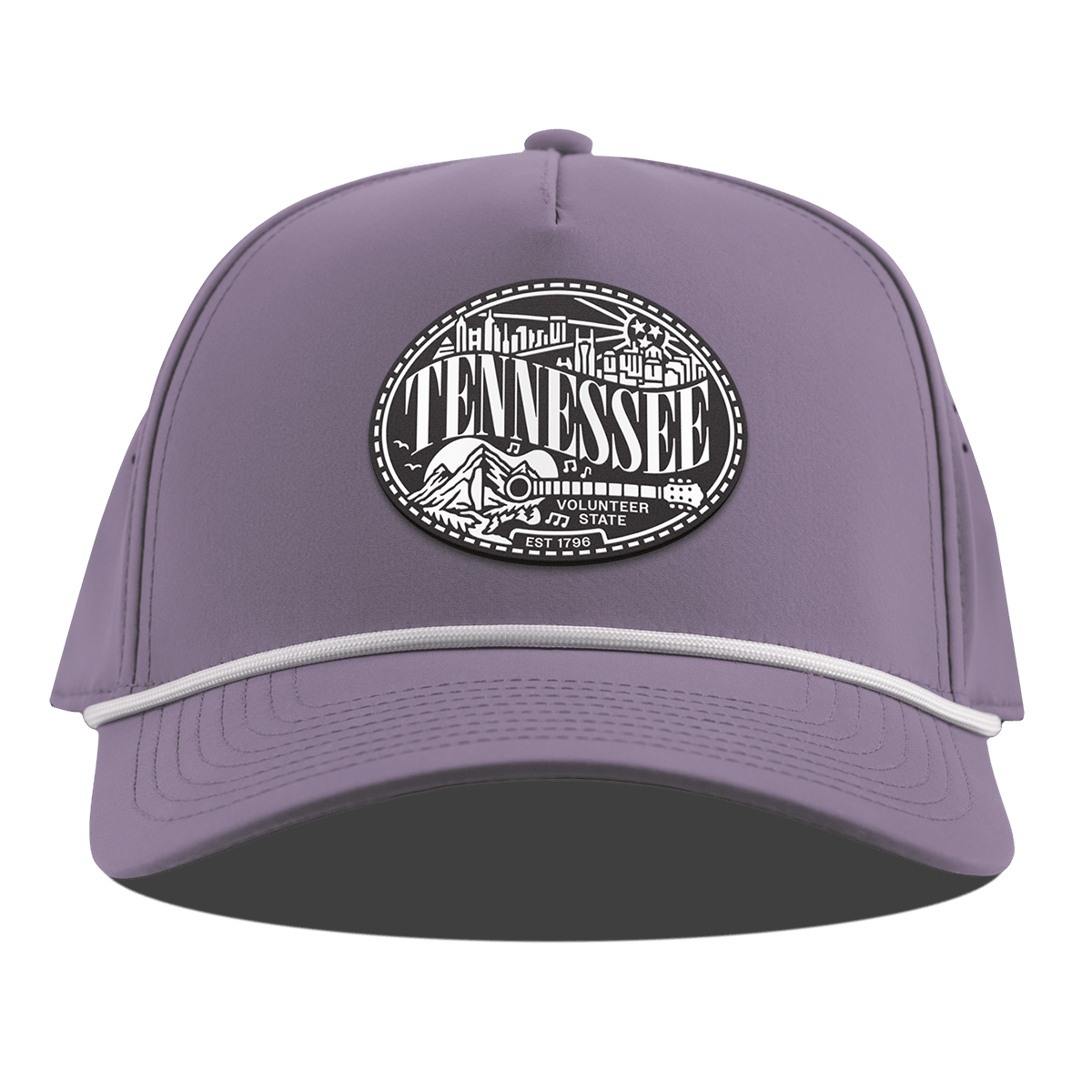 Tennessee Traveler Curved 5 Panel Rope Purple