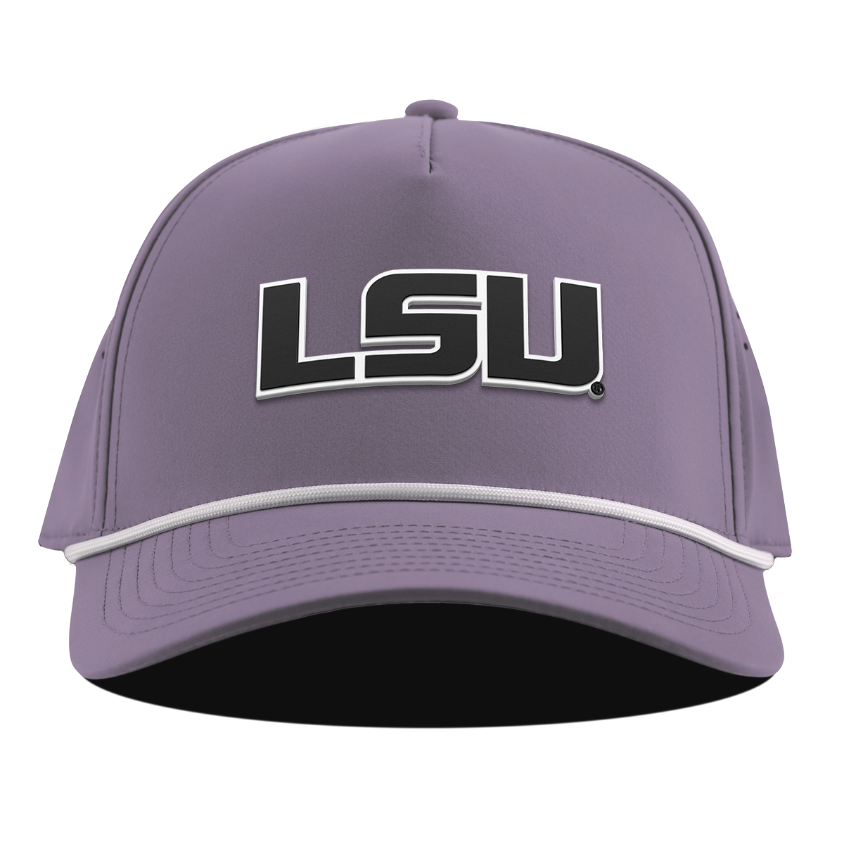 Louisiana State University "Vintage LSU Block" Curved 5 Panel Rope Purple