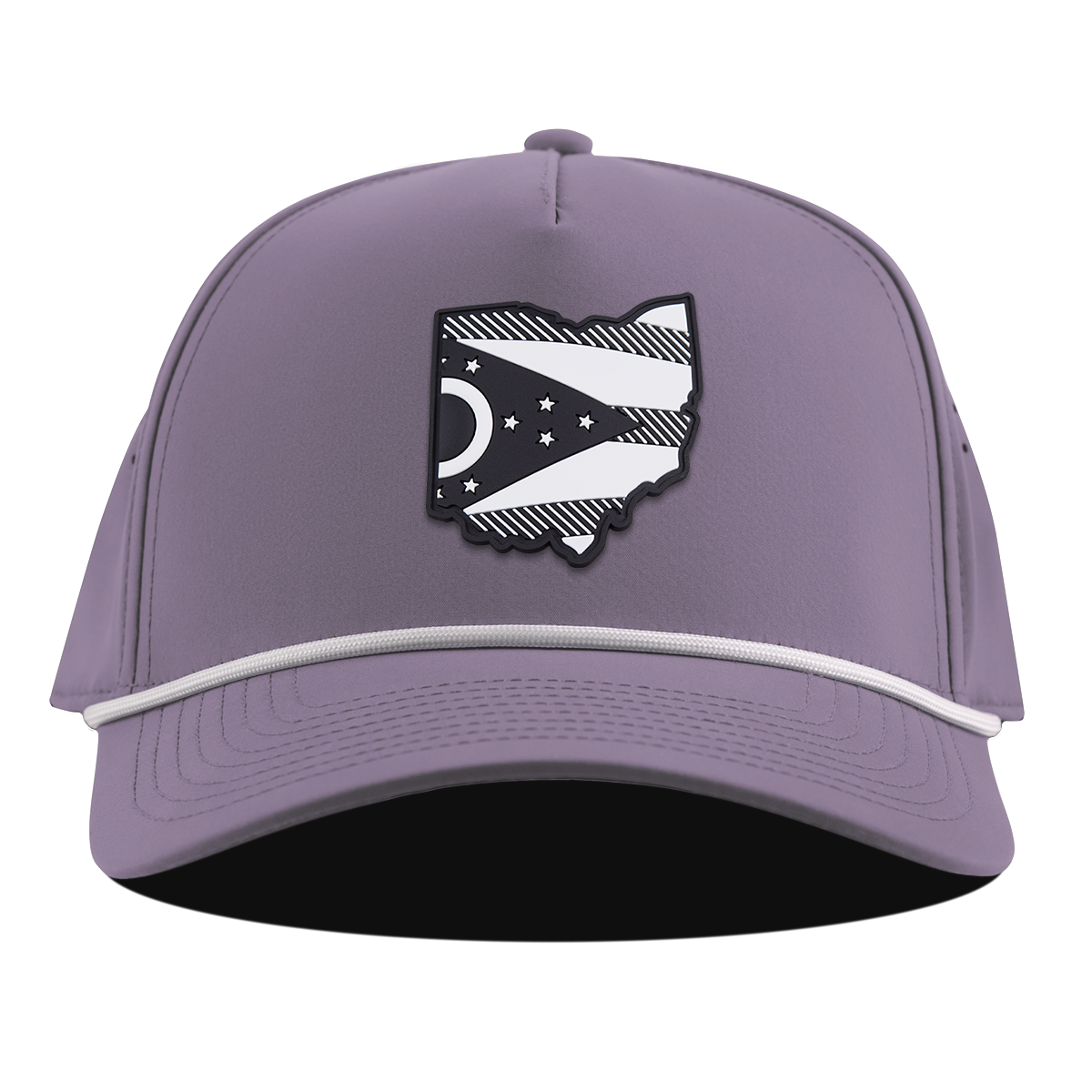 Ohio Vintage Curved 5 Panel Rope Purple