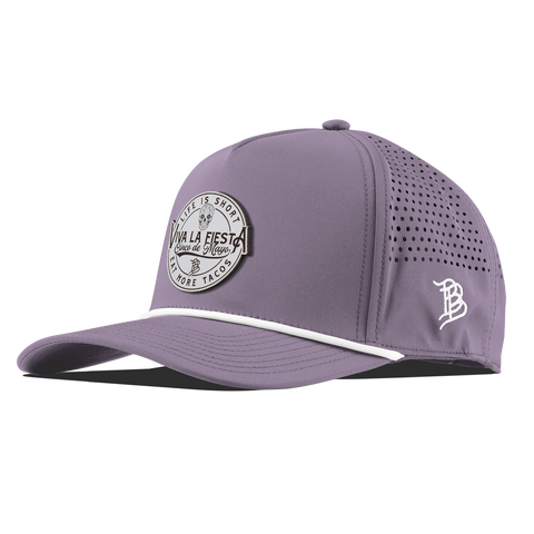 Branded Fiesta Curved 5 Panel Rope Purple