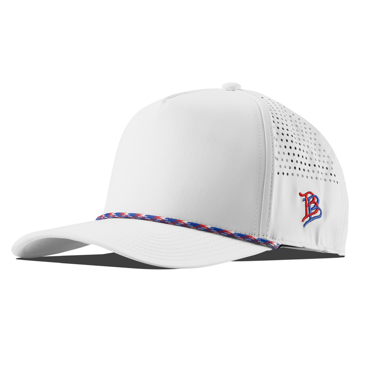 Bare Curved 5 Panel Rope White RWB