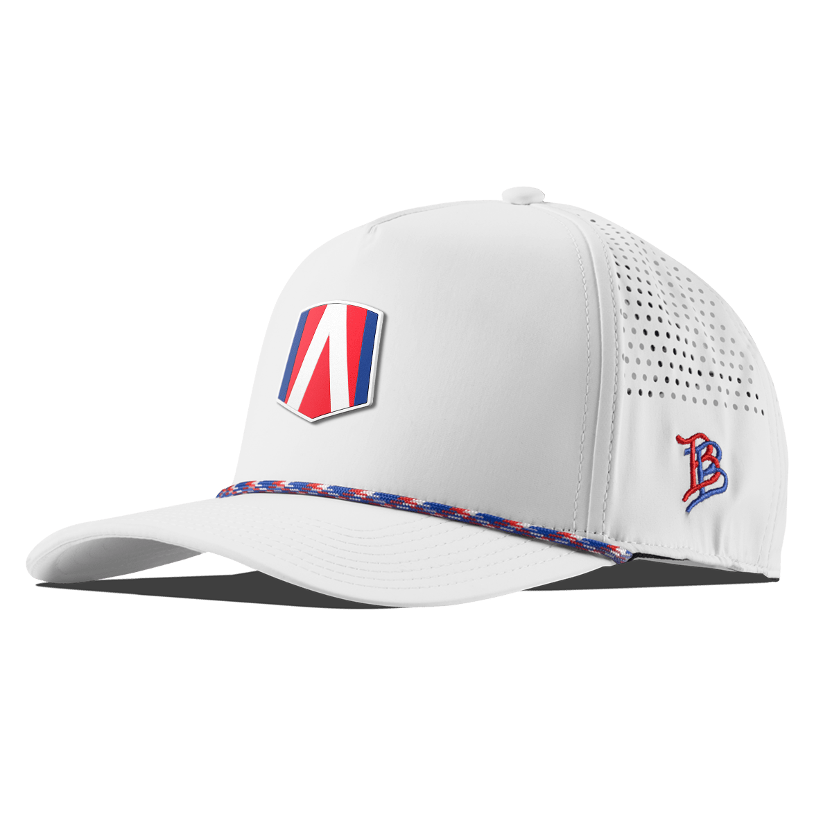 Andretti Arlington Curved 5 Panel Rope White RWB