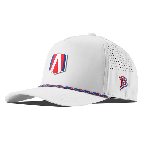 Andretti Arlington Curved 5 Panel Rope White RWB